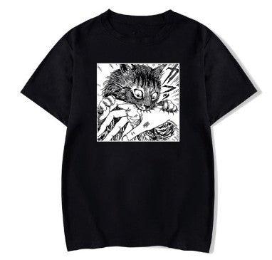 Thriller cat pullover short sleeve - melvincucci