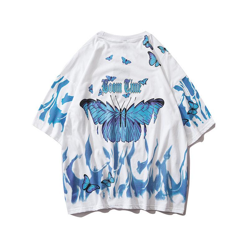 Tide short-sleeved t-shirt men and men - melvincucci