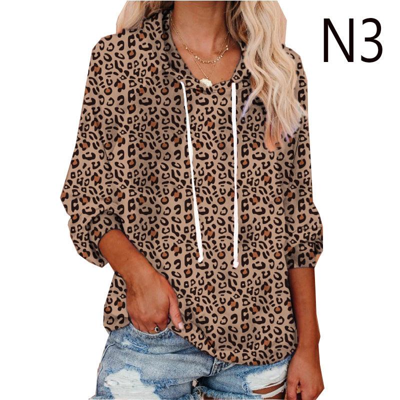 Tie-dye printed color hooded long-sleeved sweatshirt - melvincucci