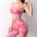 Tie-dye Slightly Fold Sexy Sports Underwear Women - melvincucci