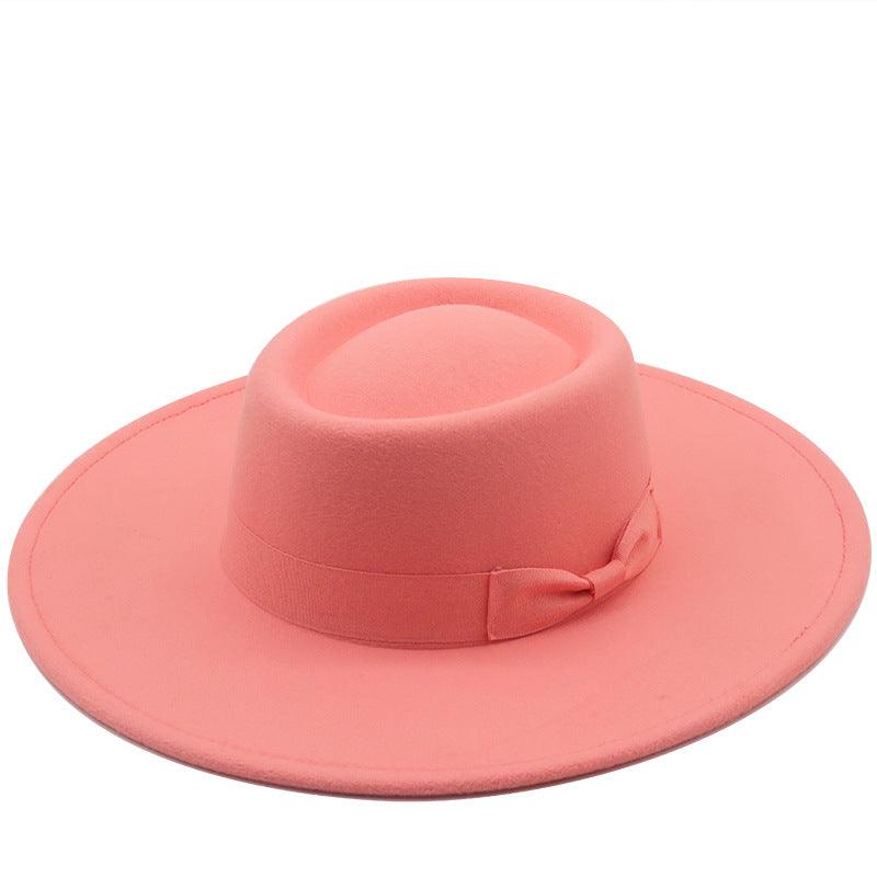 Top Hat Men And Women Concave Black Top Hat Felt Hat - melvincucci