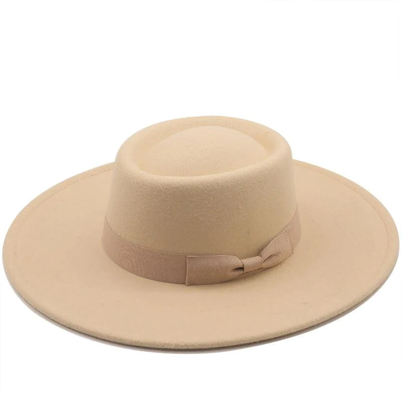 Top Hat Men And Women Concave Black Top Hat Felt Hat - melvincucci