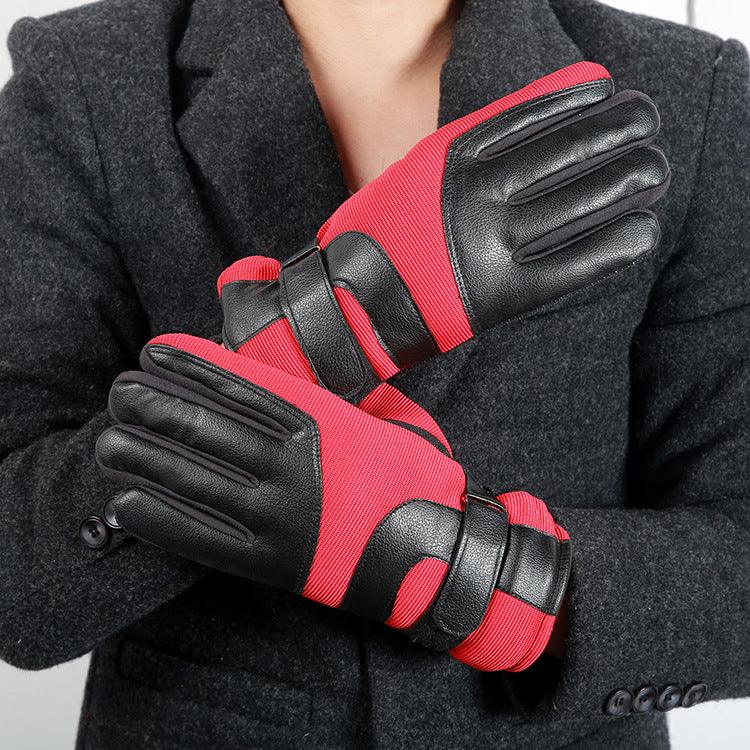 Touch screen Plush full finger gloves - melvincucci