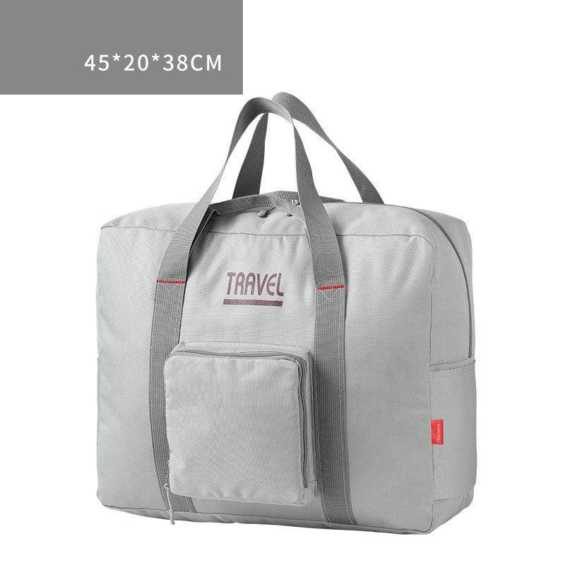 Travel Bag Luggage Storage Bag Foldable Large Capacity Men And Women Canvas Luggage Bag Trolley Bag Travel Bag Ready-To-Produce Bag - melvincucci