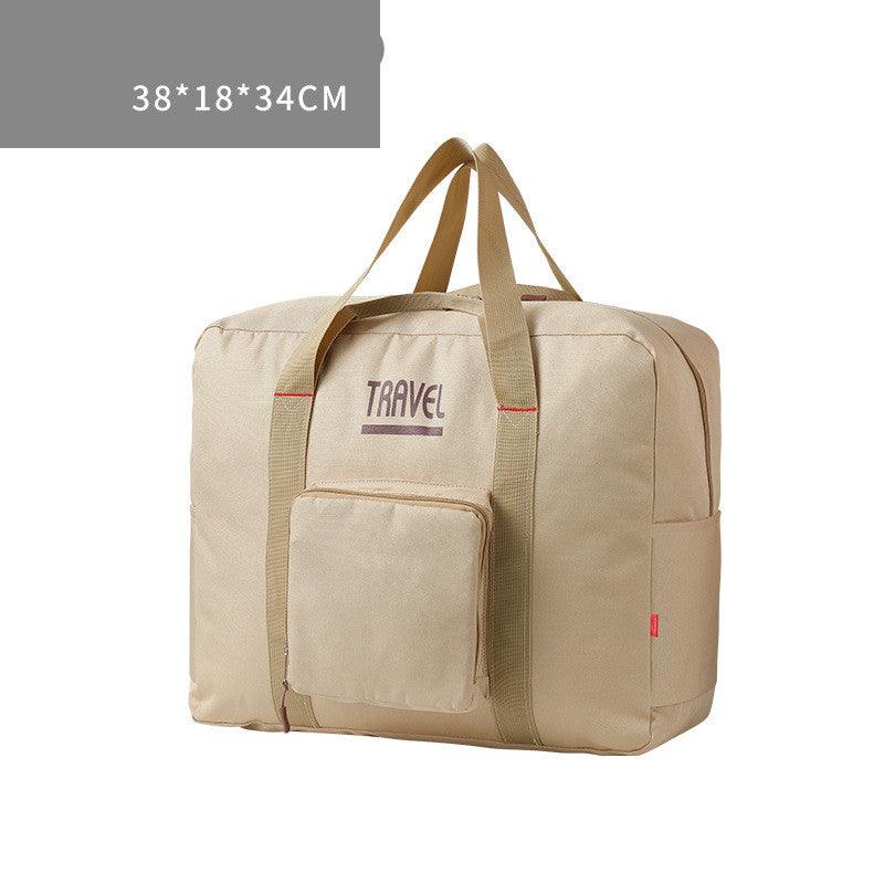 Travel Bag Luggage Storage Bag Foldable Large Capacity Men And Women Canvas Luggage Bag Trolley Bag Travel Bag Ready-To-Produce Bag - melvincucci