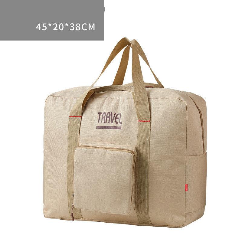 Travel Bag Luggage Storage Bag Foldable Large Capacity Men And Women Canvas Luggage Bag Trolley Bag Travel Bag Ready-To-Produce Bag - melvincucci