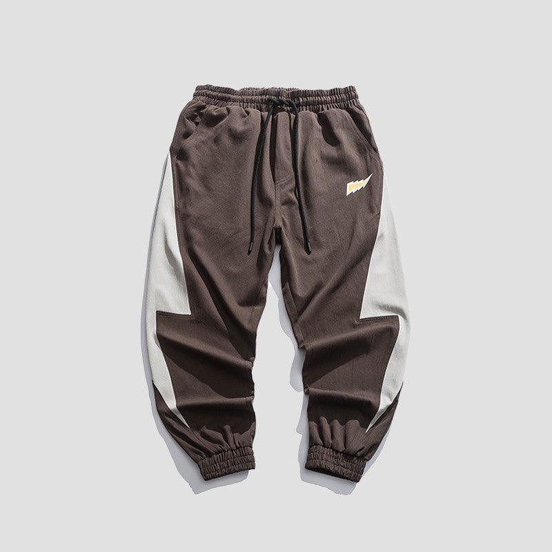 Trend Lightning Pants Loose Sports Casual Pants Men - melvincucci