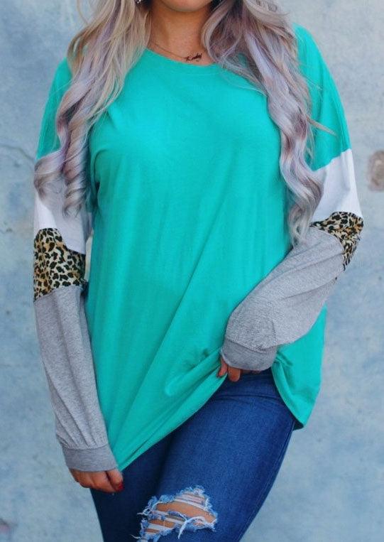 Tricolor Leopard Sweatshirt - melvincucci