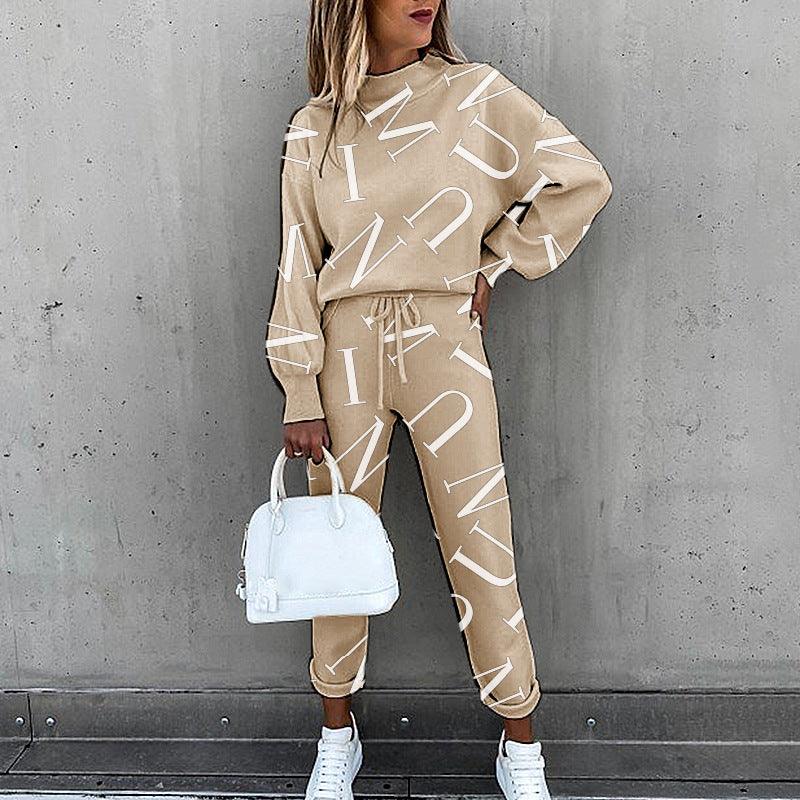 Trouser Suits Sportwear Outfit Pant  Sweatshirt Tracksuit Two Piece Set Women Female Sports Suit 2021 Hoodie Jogging - melvincucci