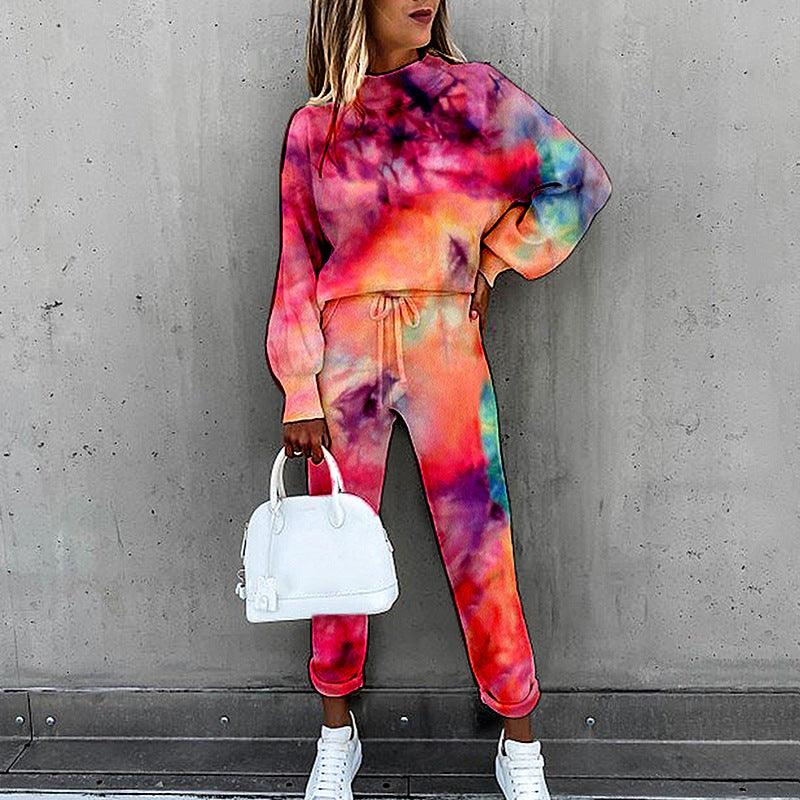 Trouser Suits Sportwear Outfit Pant  Sweatshirt Tracksuit Two Piece Set Women Female Sports Suit 2021 Hoodie Jogging - melvincucci
