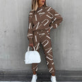 Trouser Suits Sportwear Outfit Pant  Sweatshirt Tracksuit Two Piece Set Women Female Sports Suit 2021 Hoodie Jogging - melvincucci