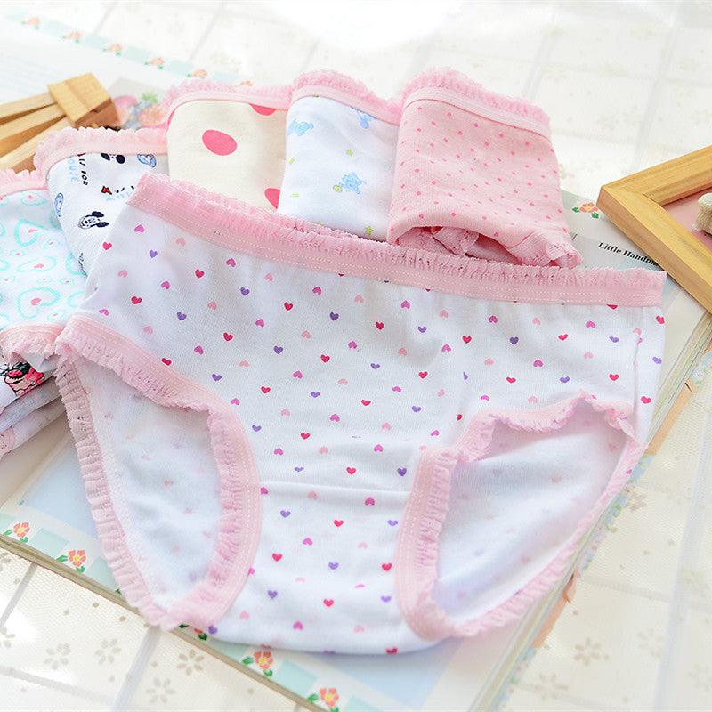 Underwear Women Cotton Cartoon Baby Briefs - melvincucci