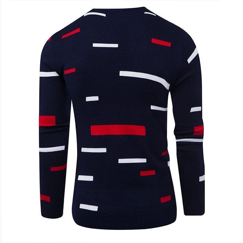 V-neck double sweater knitwear - melvincucci