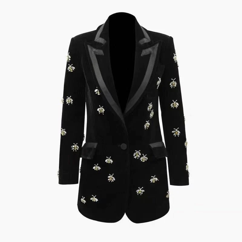 Velvet blazer - melvincucci