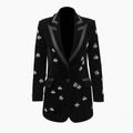 Velvet blazer - melvincucci