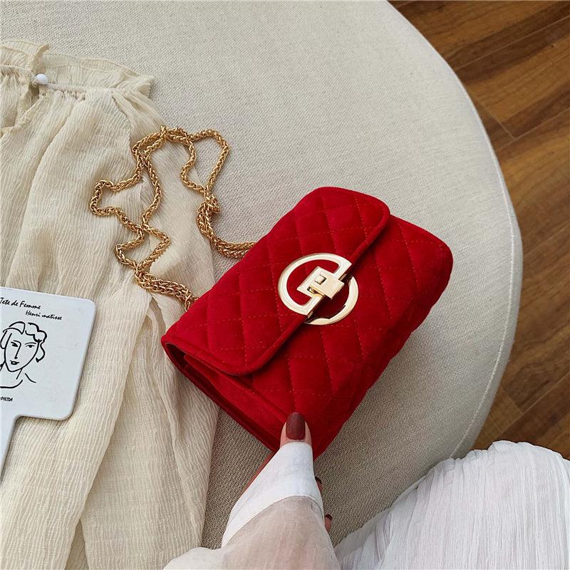 Velvet Mini Crossbody Bags For Women - melvincucci