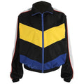 Waatfaak Spring Autumn Jacket Women Oversize Black Patchwork Bomber Jacket Patched Windbreaker Zipper Up Coats And Jackets Women - melvincucci
