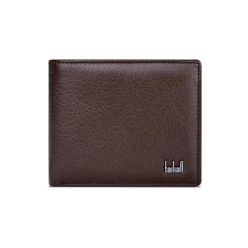Wallet Men''s Short Business Classic Multi Card Wallet Leather Cross Border Men''s Wallet - melvincucci