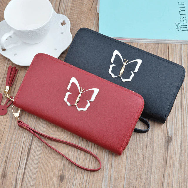 Wallet Women's Long Zip Wallet Coin Purse - melvincucci