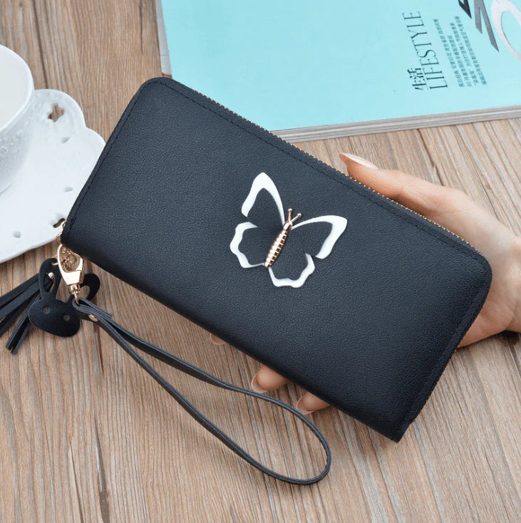 Wallet Women's Long Zip Wallet Coin Purse - melvincucci