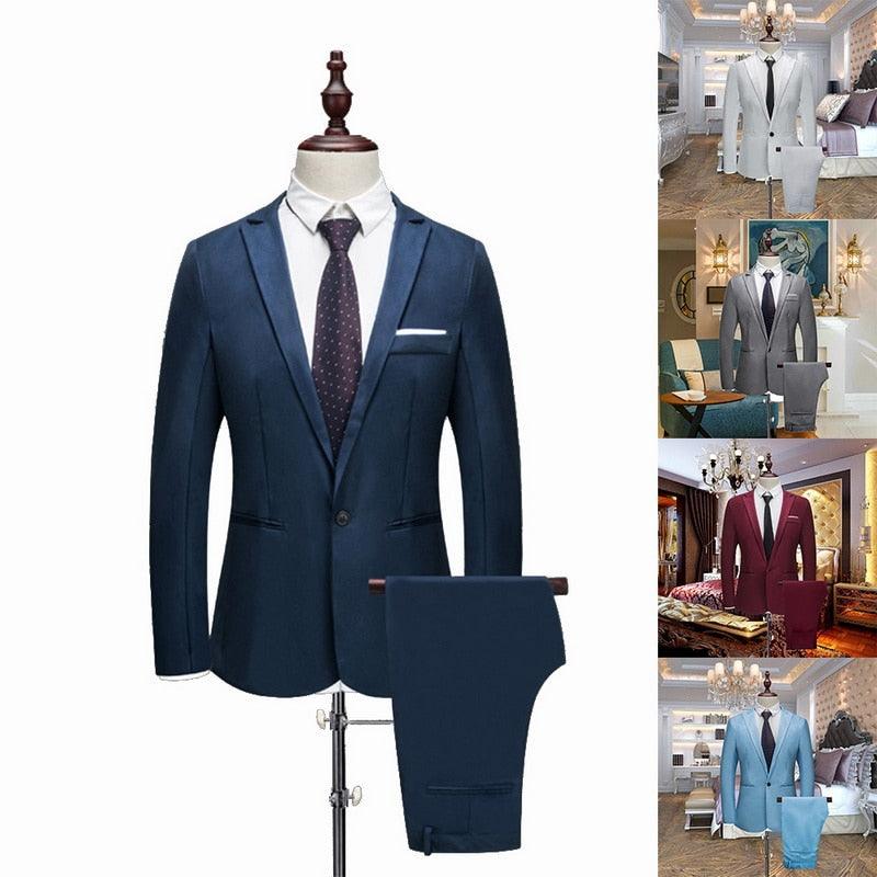 Wedding blazer jeans slim suit - melvincucci