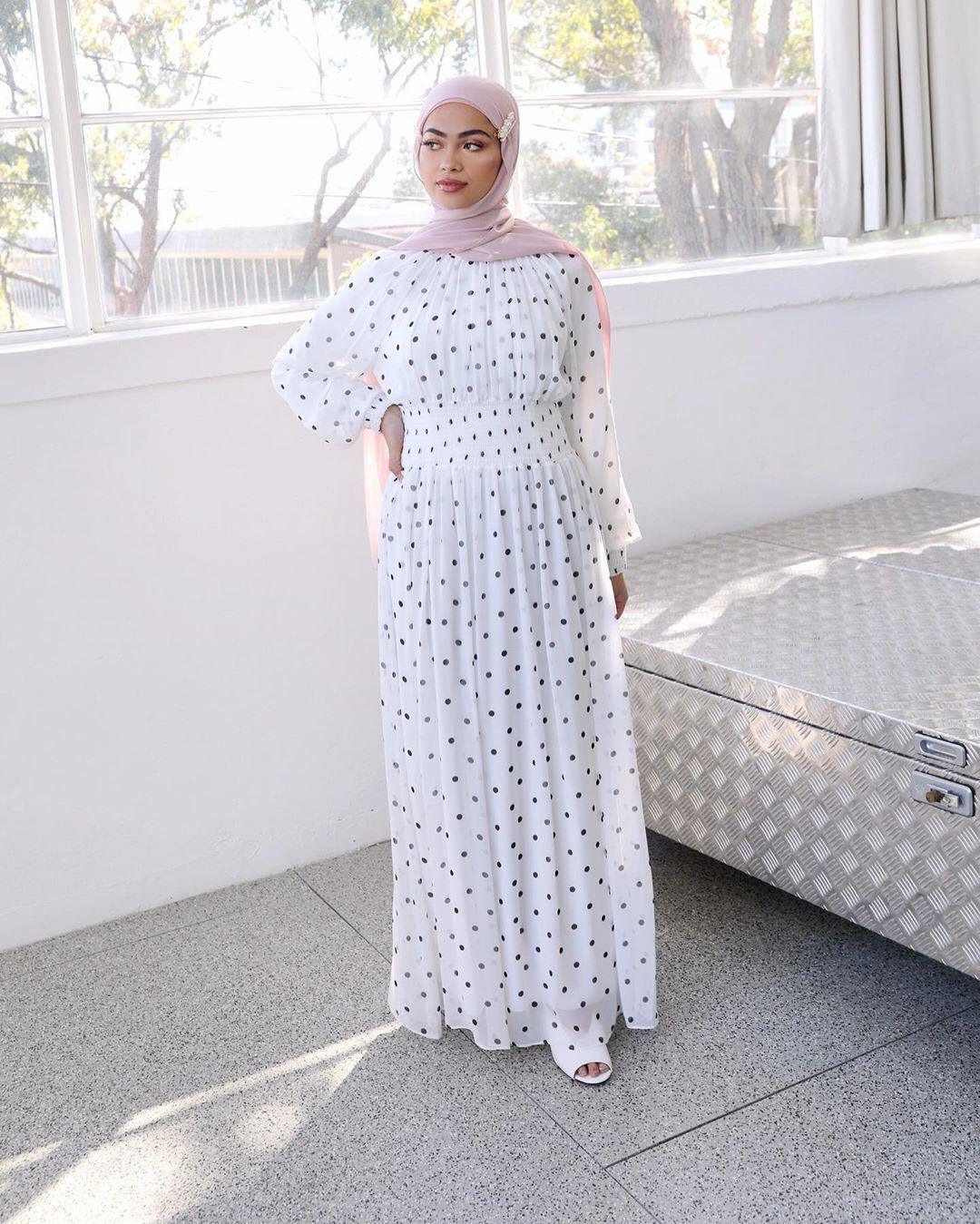 WEPBEL-Women Muslim Arabic Dress Ramadan Knit Dress High Waist Abaya Long Sleeve Slim Big Swing Islamic Party Clothing - melvincucci
