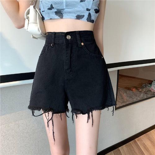 White Denim Shorts Women''s Summer - melvincucci