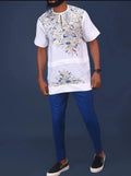 White short sleeve senator la melvincucci - melvincucci