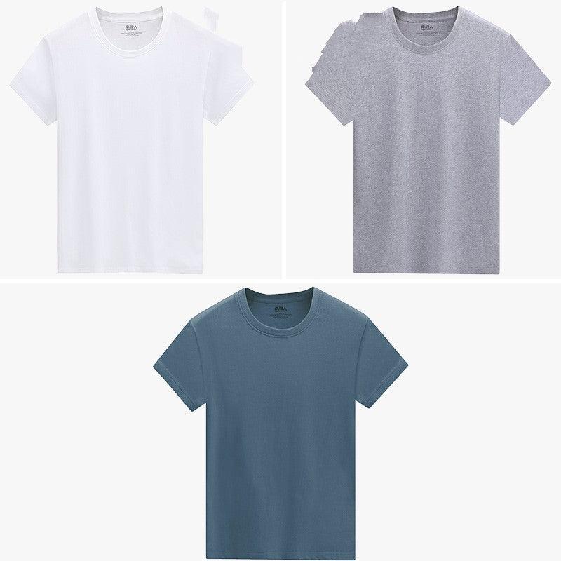 White short sleeve t-shirt men - melvincucci