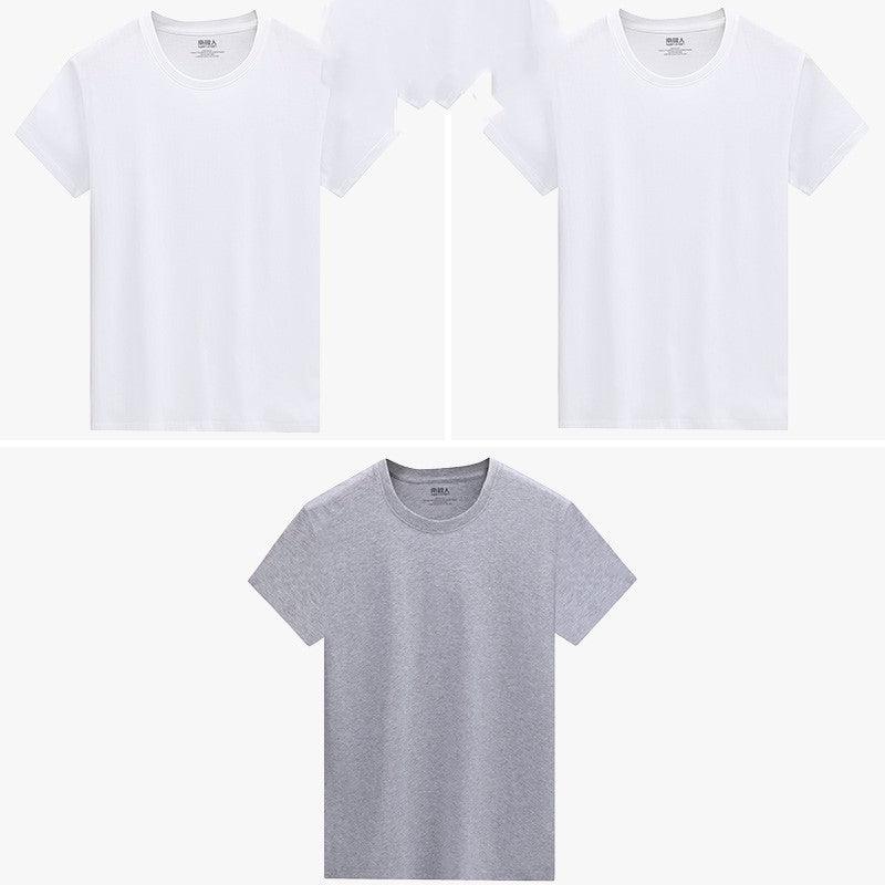 White short sleeve t-shirt men - melvincucci