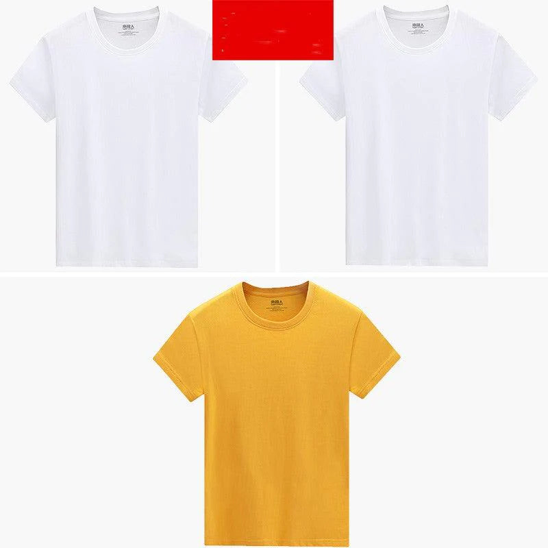 White short sleeve t-shirt men - melvincucci