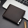 Wholesale men's wallets men's business Money Wallet Business Card Case - melvincucci