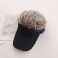 Wig Hat One Piece Peaked Cap Men And Women Personality Empty Top Hat - melvincucci