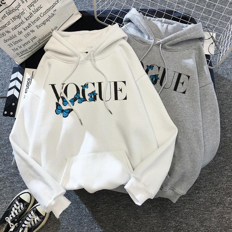 Winter Hoodies Women Loose Korean Style Harajuku Sweatshirt - melvincucci