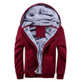 winter men hoodies add wool jacket hooded coat men - melvincucci