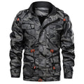 Winter Men Leather Jacket Thick Military Hooded Men Coats - melvincucci