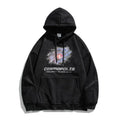 Winter printing tide brand hooded sweater men - melvincucci