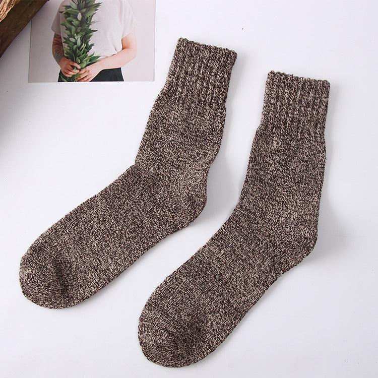 Winter terry wool socks men - melvincucci