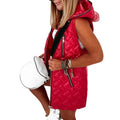 Winter Warm Vest Jackets Solid Colour Long Hoodies Coats - melvincucci