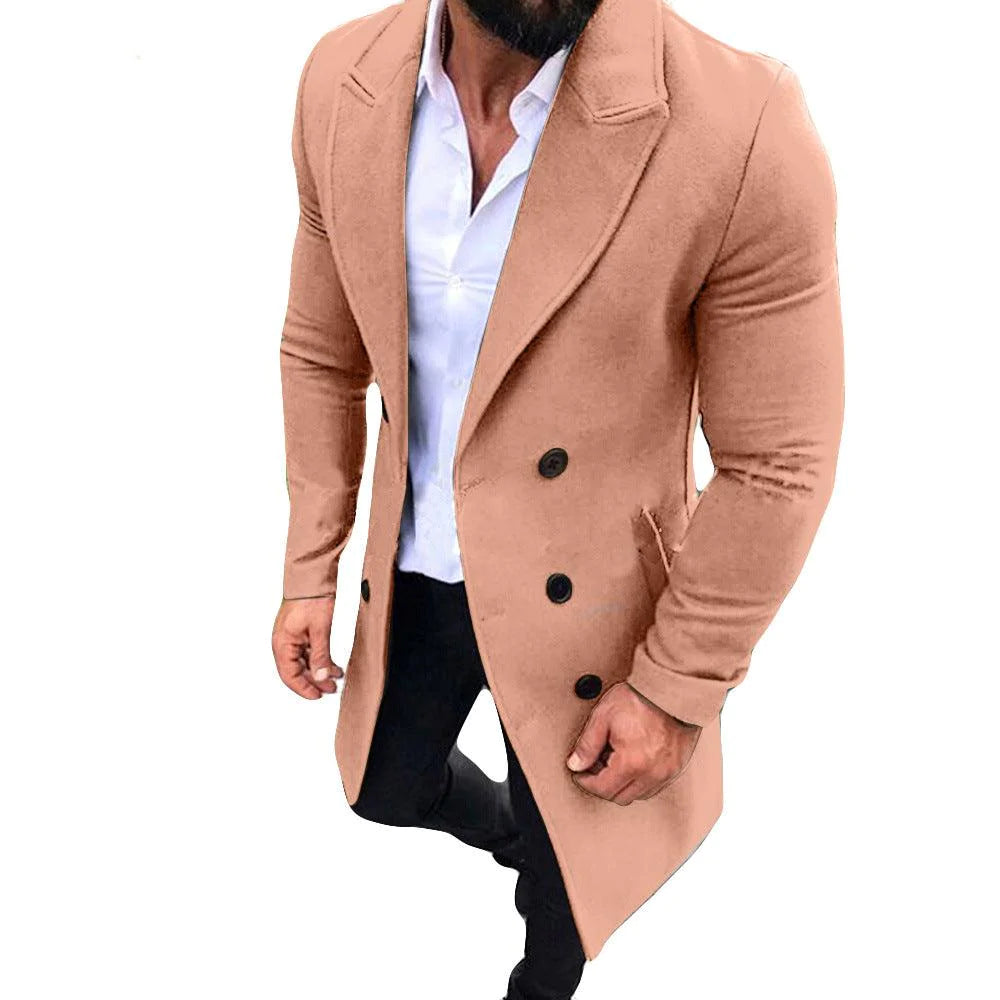 wish hot-selling men's woolen coat - melvincucci
