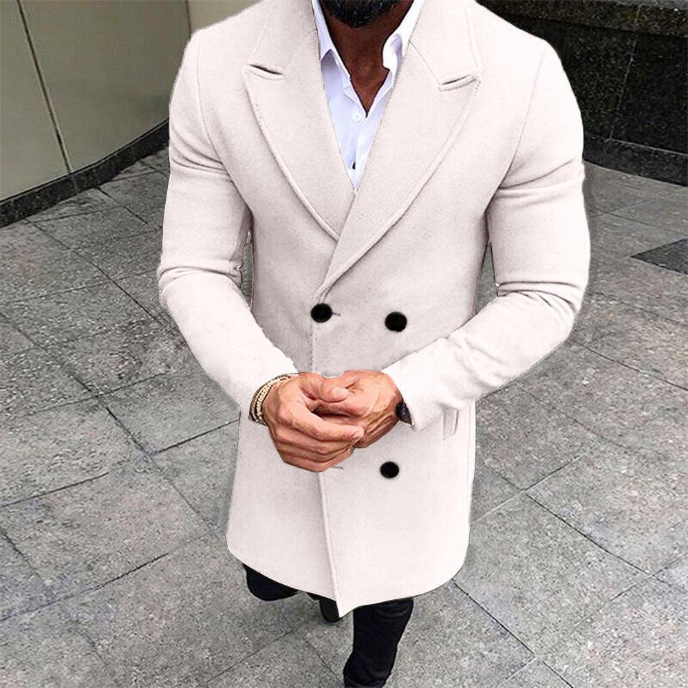 wish hot-selling men's woolen coat - melvincucci