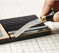 Without It.Handmade Leather Goods Diy Production Tool Set.Universal Cutting Edge Grinder.Multi-function Swing Blade Sharpener - melvincucci
