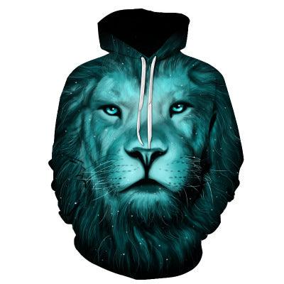 Wolf Printed Hoodies Men 3D Sweatshirt - melvincucci