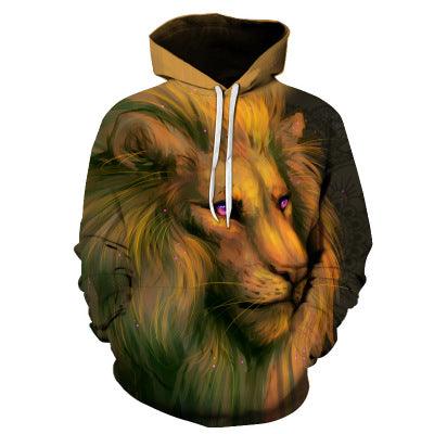Wolf Printed Hoodies Men 3D Sweatshirt - melvincucci