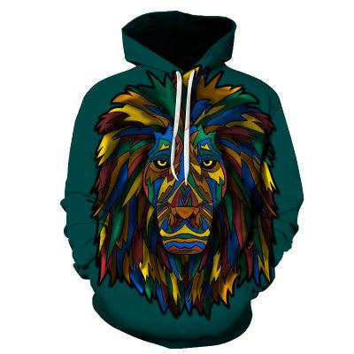 Wolf Printed Hoodies Men 3D Sweatshirt - melvincucci