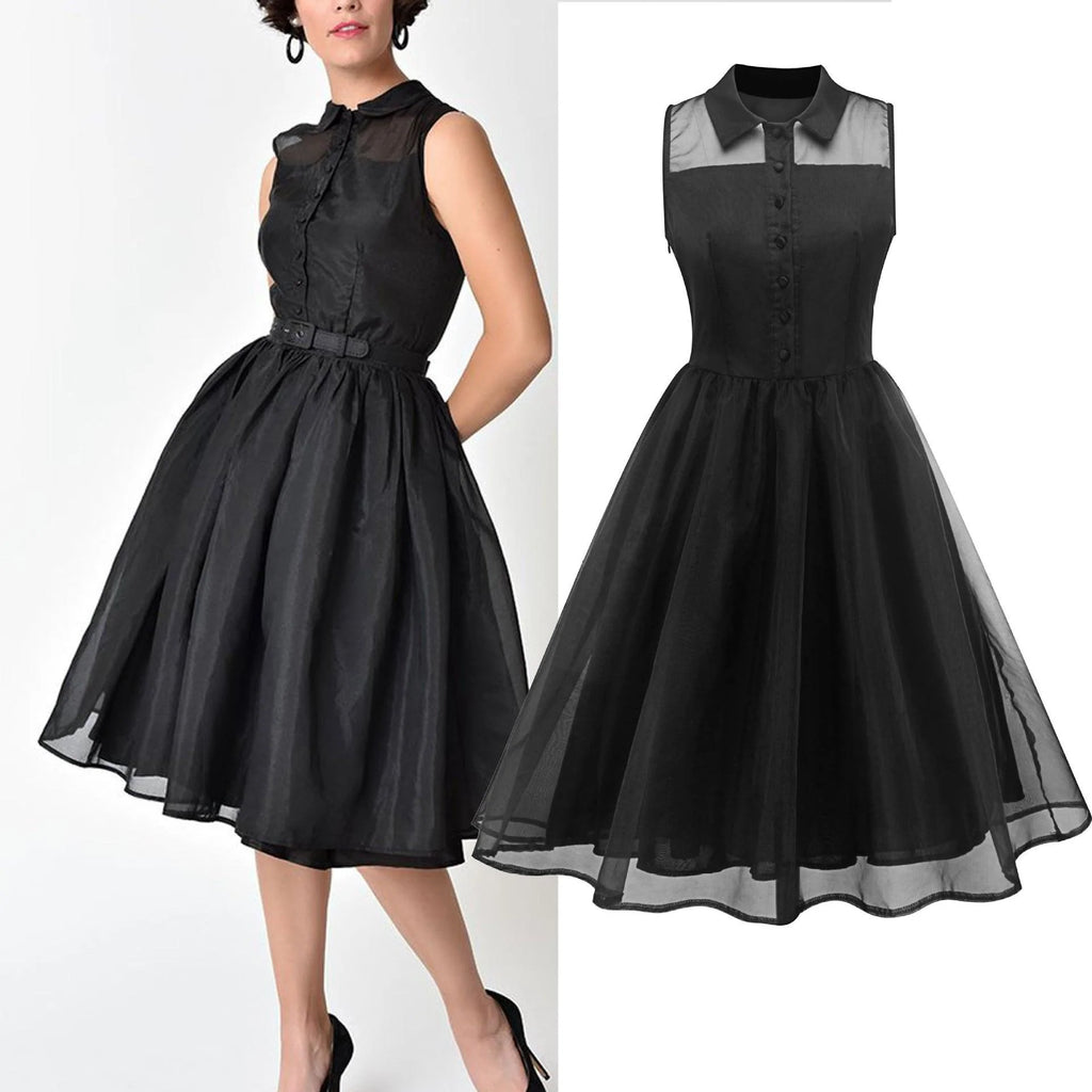 Women Black Dress Summer Sexy Dress - melvincucci