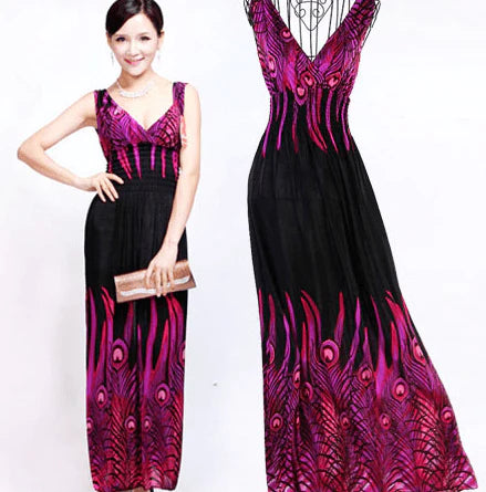 Women Bohemian Long Dress - melvincucci