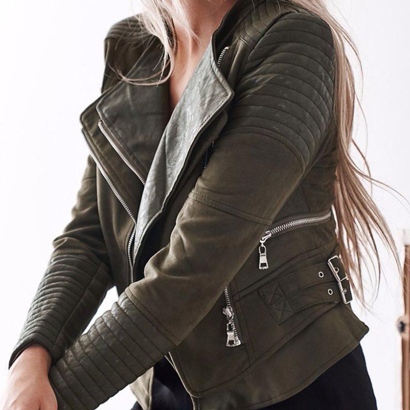 Women  bomber jacket fit Female Outer wear - melvincucci