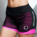 Women Casual Short for Workout -  Fake Two Sports Shorts Style. - melvincucci