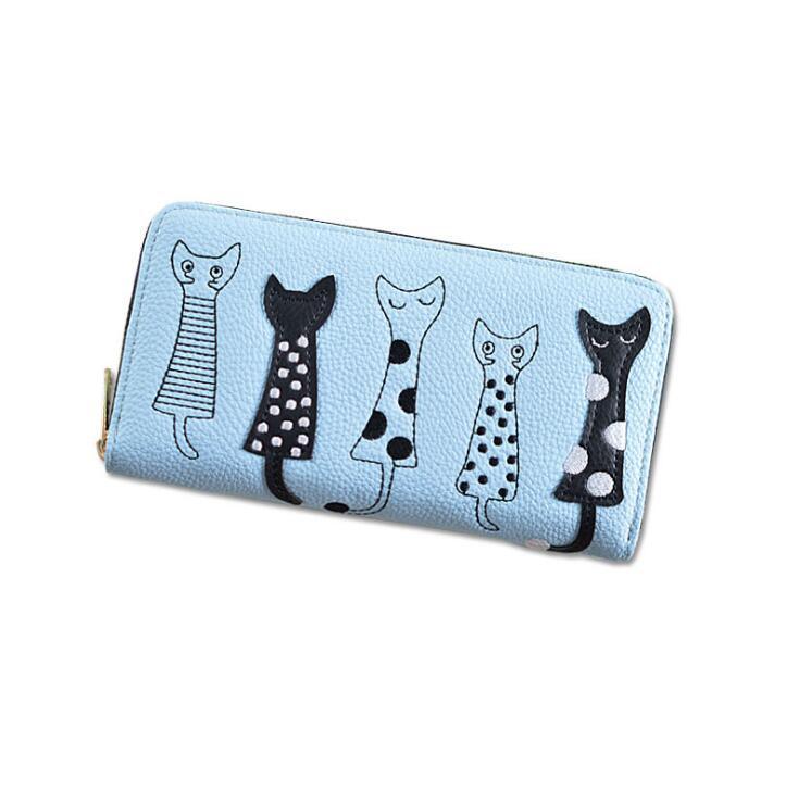 Women Cat Cartoon Wallet - melvincucci